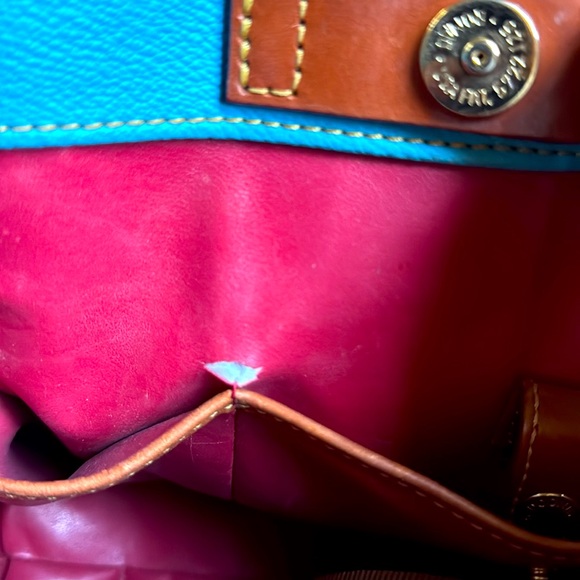 DOONEY & BOURKE Vintage Robin’s Egg Blue Small Bag - Picture 5 of 5